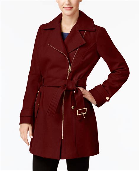 michael kors maroon jacket|michael kors jackets outlet.